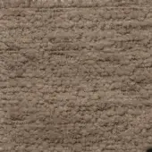 Karma Bouclé 30 fabric texture, warm gray, densely looped pile with heathered effect and subtle horizontal weave lines.